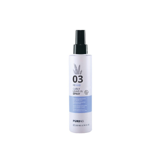 PURING 03 Rehab Kıvırcık Saçlar için İpek&Buğday Proteinli Bukle Belirginleştirici Saç Spreyi 200ml