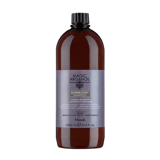 Nook Magic Arganoil Blonde Story Sarı Saçlar İçin Parlatıcı Şampuan 1000ml