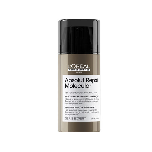 L'Oreal Professionnel Serie Expert Absolut Repair Molecular Tüm Yıpranmış Saçlar İçin Durulanmayan Maske 100ml