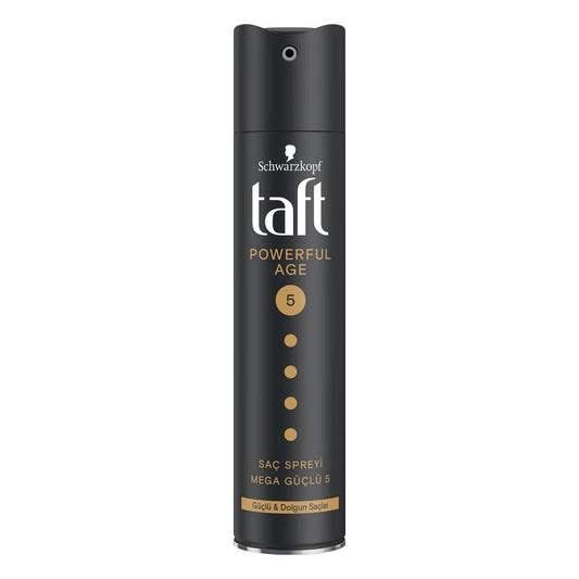 Taft Powerful Age Mega Güçlü Saç Spreyi No:5 250ml