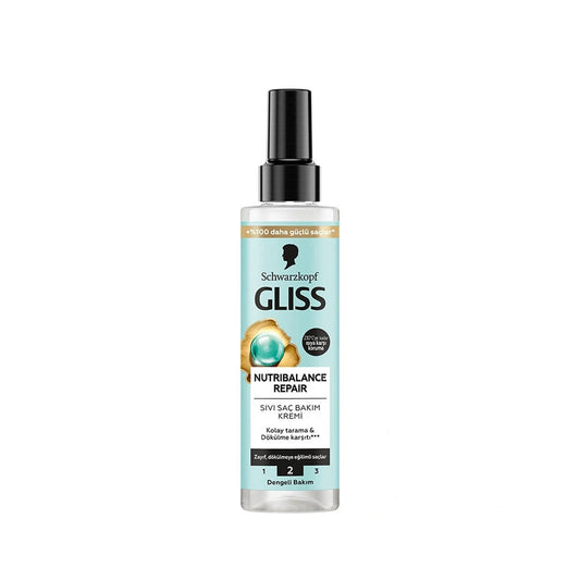 Gliss Nutribalance Repair Dökülme Karşıtı Durulanmayan Sıvı Saç Kremi 200ml