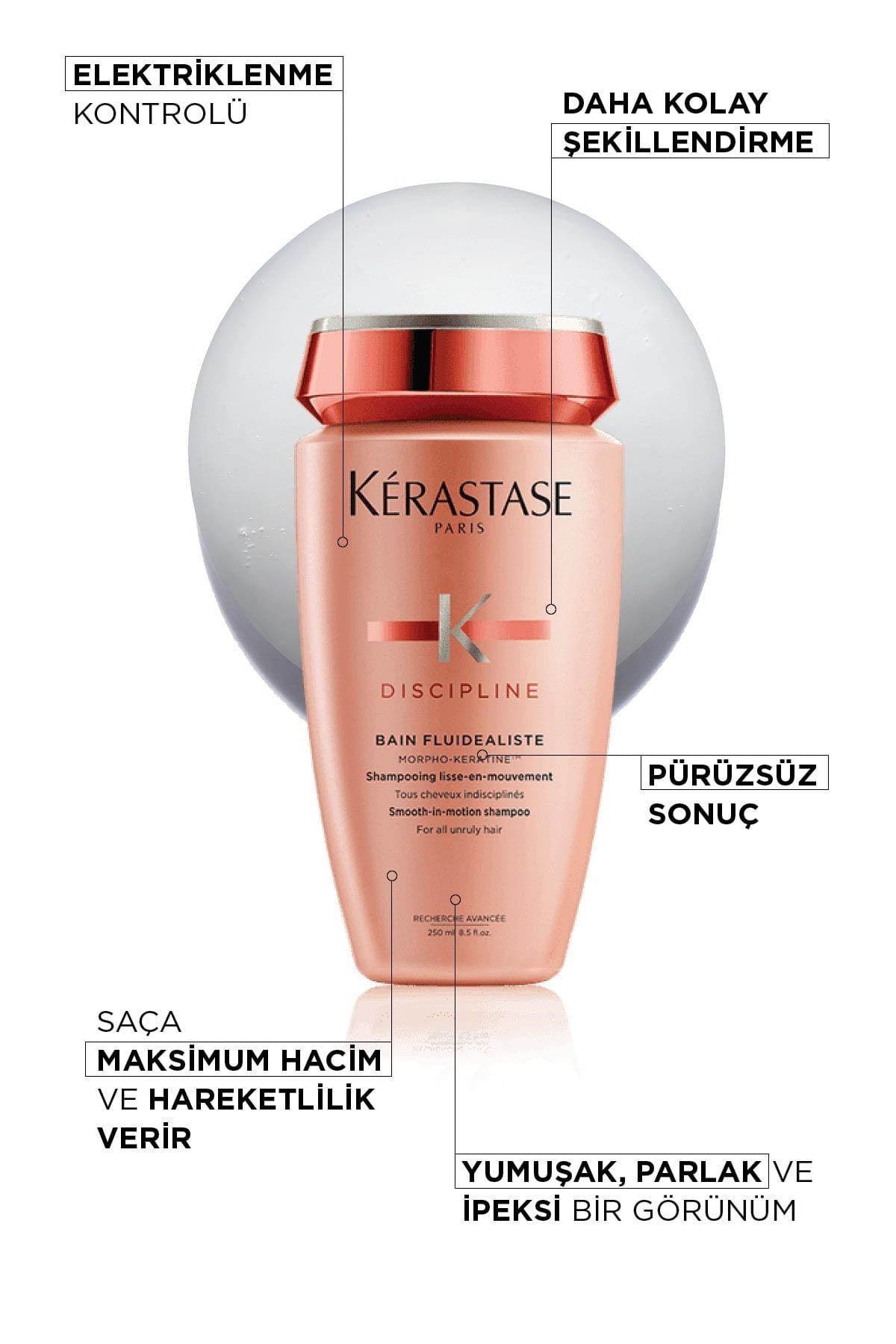 Kerastase Discipline Bain Fluidéaliste Sülfatsız Şampuan 250 ml
