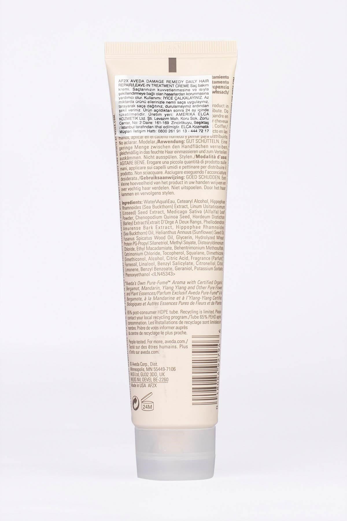 Aveda Damage Remedy Daily Hair Repair Onarıcı Saç Kremi 100ml