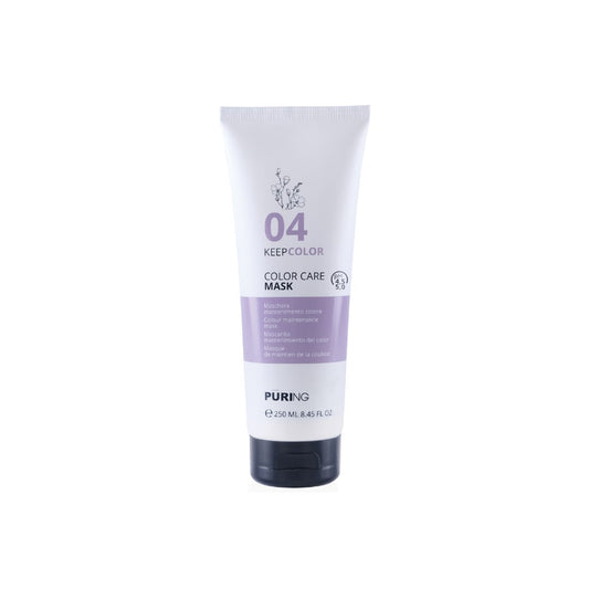 PURING 04 KeepColor Boyalı Saçlar için Keten Tohumu & E Vitaminli Renk Koruyucu Saç Maskesi 250ml