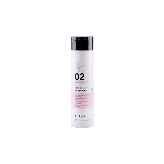 PURING 02 Smoothing Kabaran Saçlar için Keratin&Zeytinyağlı Elektriklenme Karşıtı Şampuan 300ml