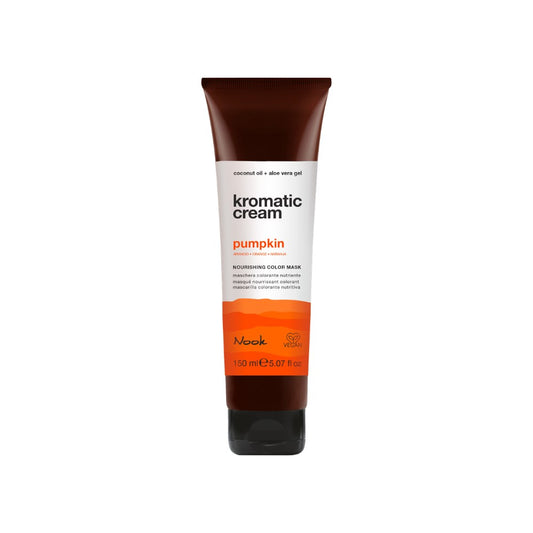Nook Kromatic Cream Pumpkin Bakır Turuncu Ton Yapıcı Işıltı Veren Saç Maskesi 150ml