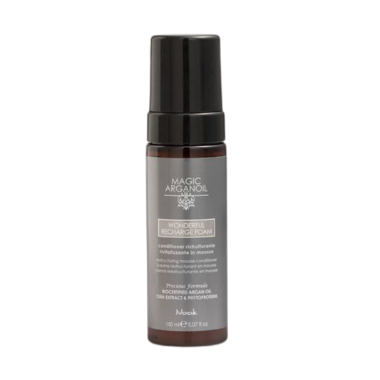 Nook Magic Arganoil Wonderful Yıpranmış Yetersiz Beslenen Saçlar için Yenileyici Köpük 150 ml
